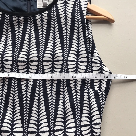 Anthropologie Six Crisp Days sleeveless front slits sheath dress size Medium - Picture 7 of 11